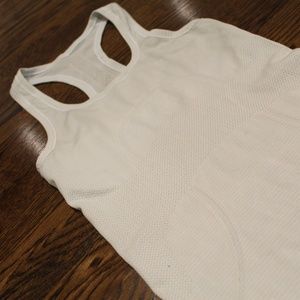 light blue lululemon swiftly tech tank top